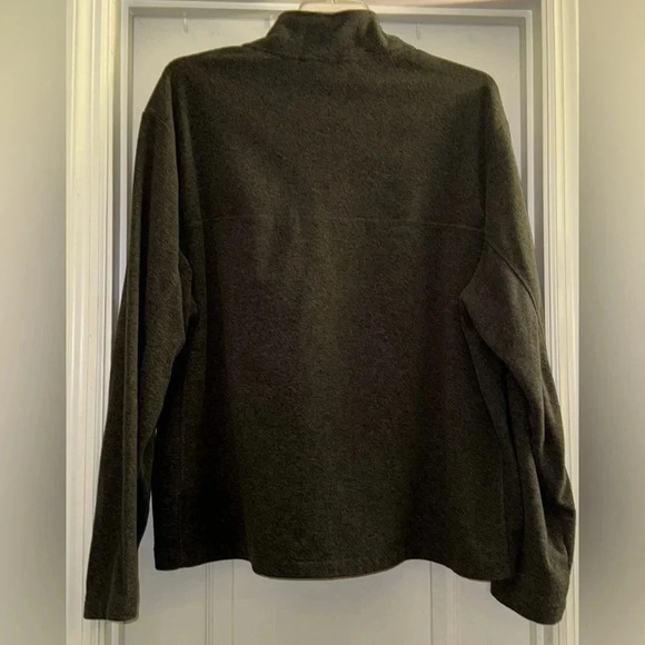 Lands’ End Quarter Zip Pull Over Fleece Jacket - Picture 3 of 6